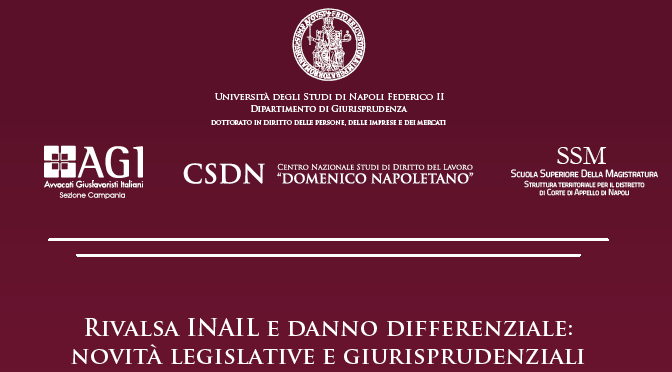Rivalsa INAIL e danno differenziale: novità legislative e giurisprudenziali